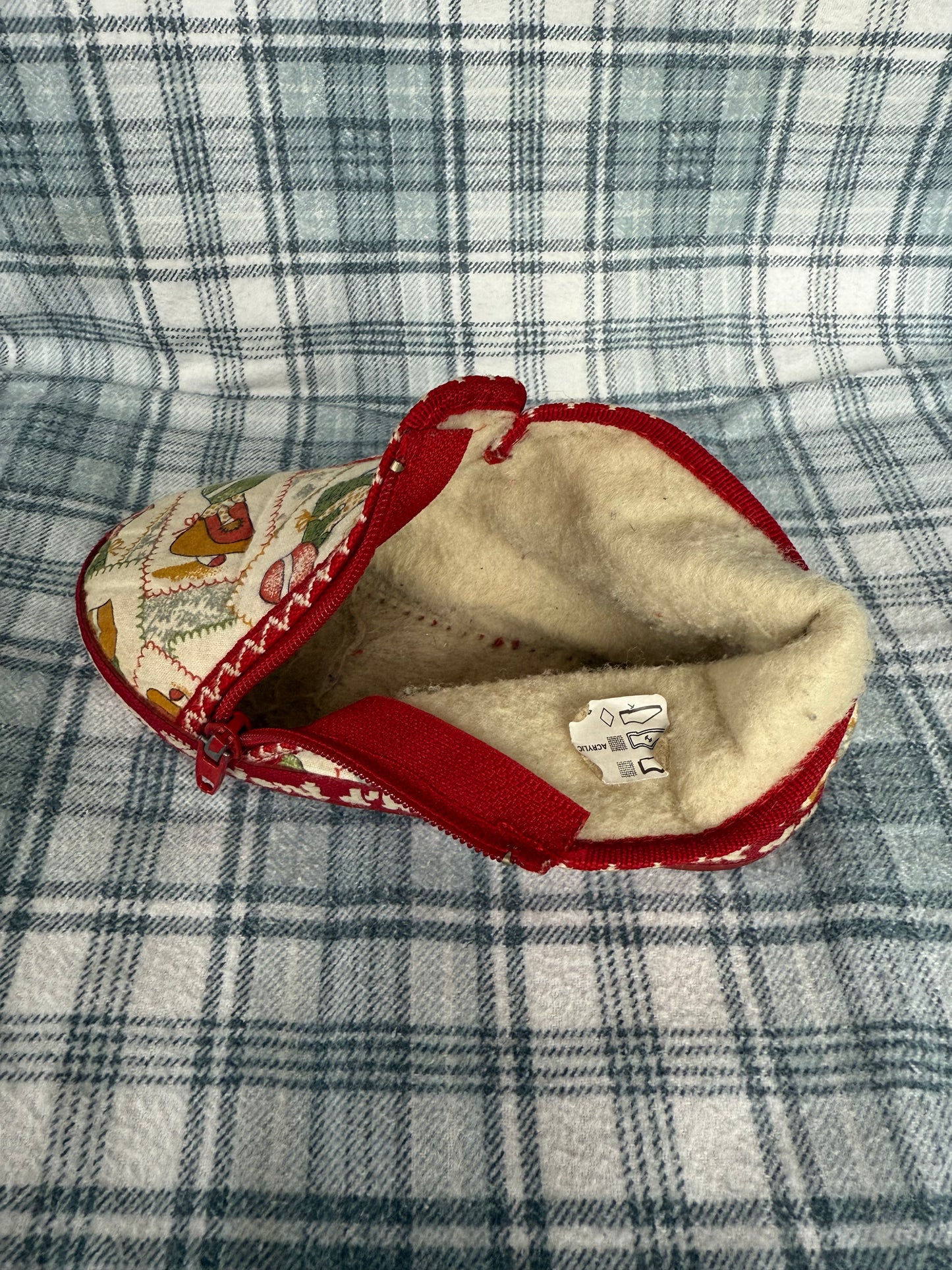 Chaussons Vent d'hiver vintage T.26