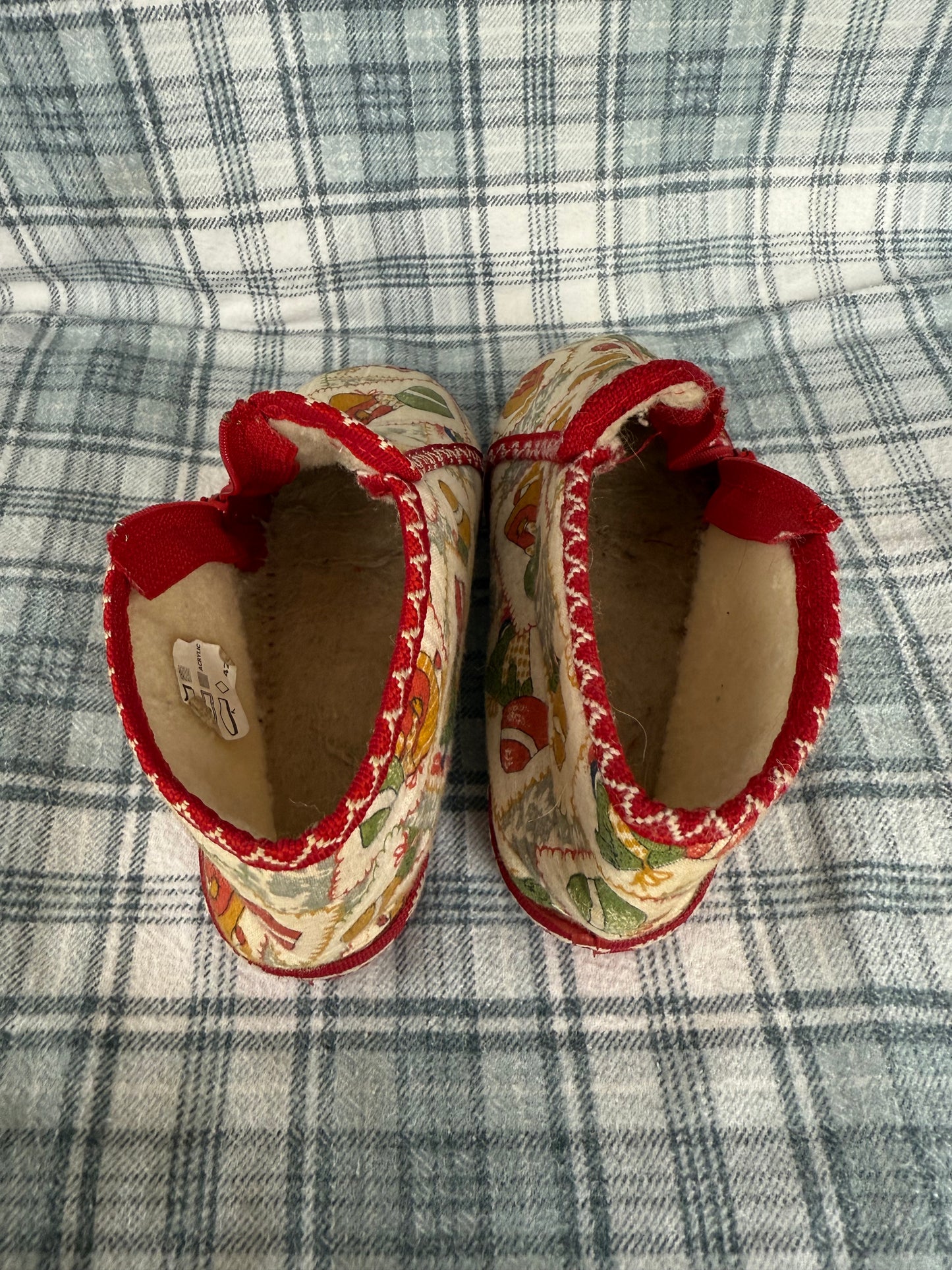 Chaussons Vent d'hiver vintage T.26