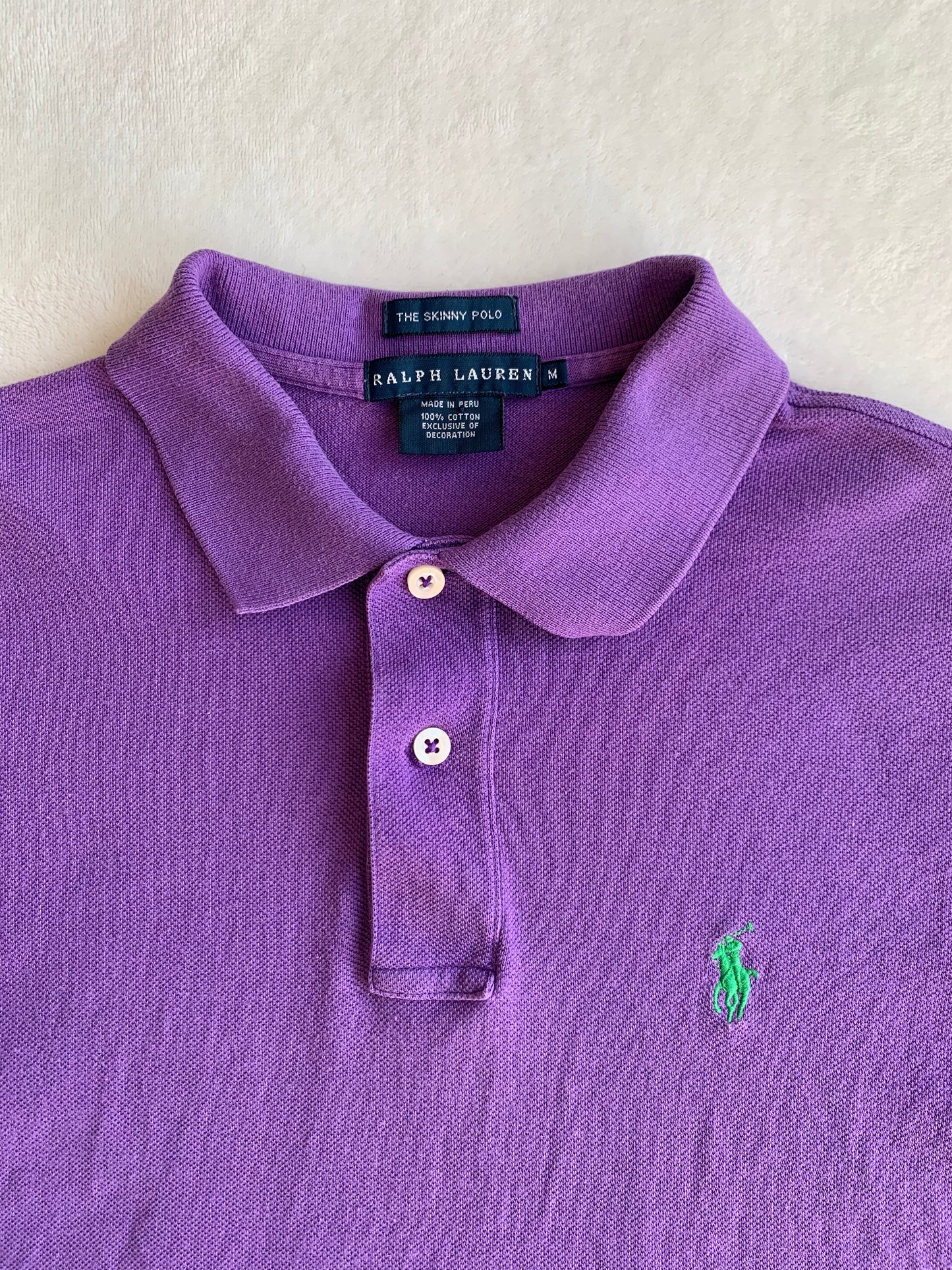 Polo violet Ralph Lauren T.M