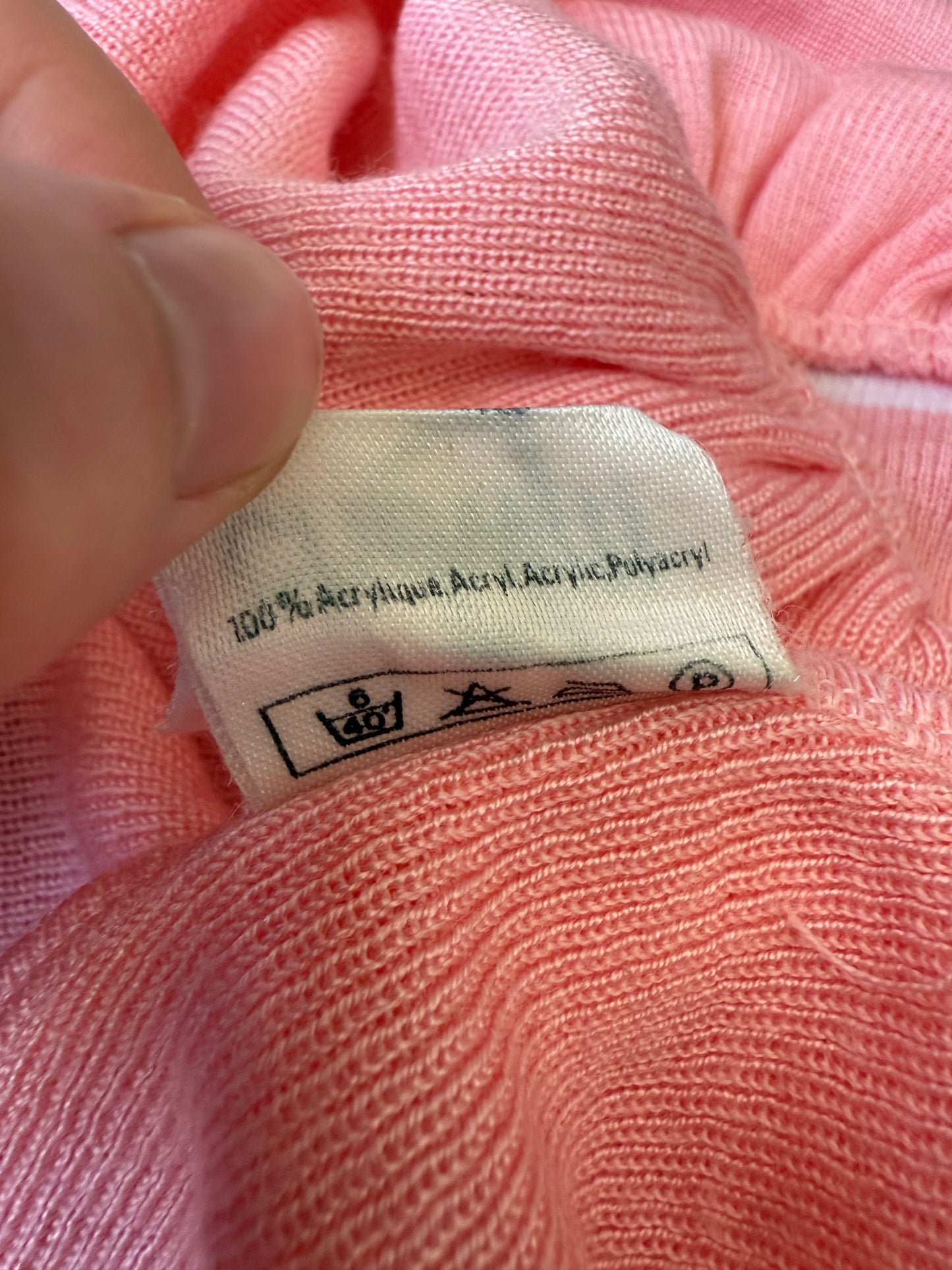 Robe rose bébé Zit et Zet Chewitt vintage T.3 mois
