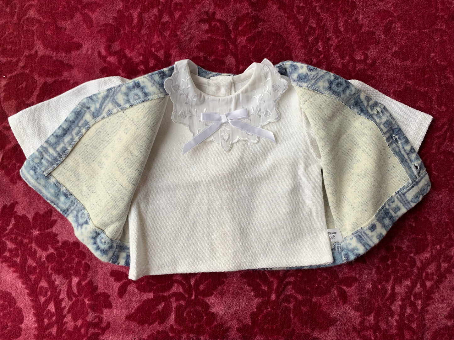 Ensemble haut & gilet 1000 câlins T.1 à 3 mois