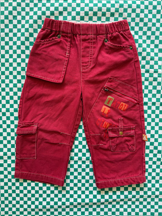 Pantalon cargo Absorba T.18 mois