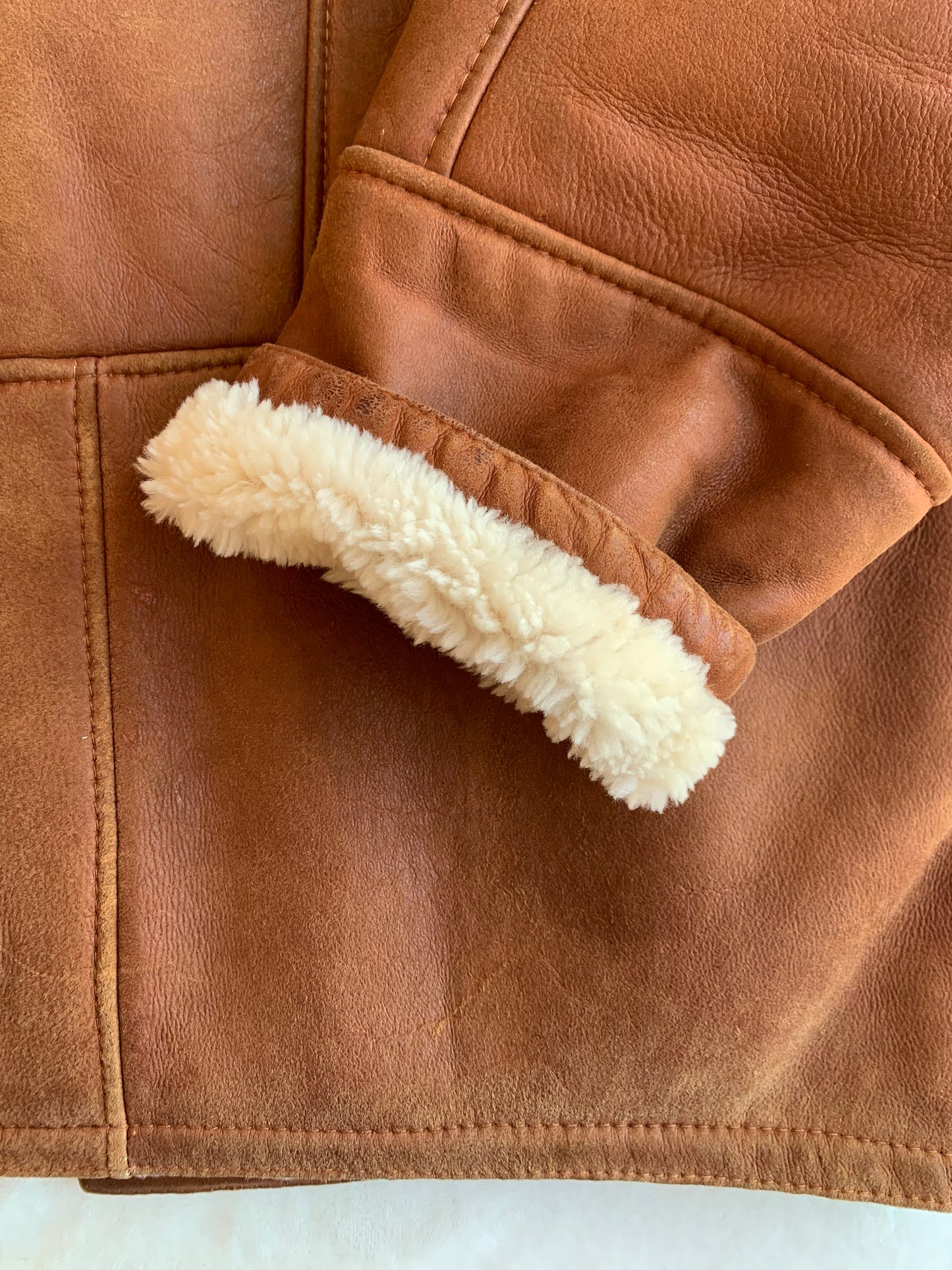 Manteau 100% cuir Nappalan Argus T.48