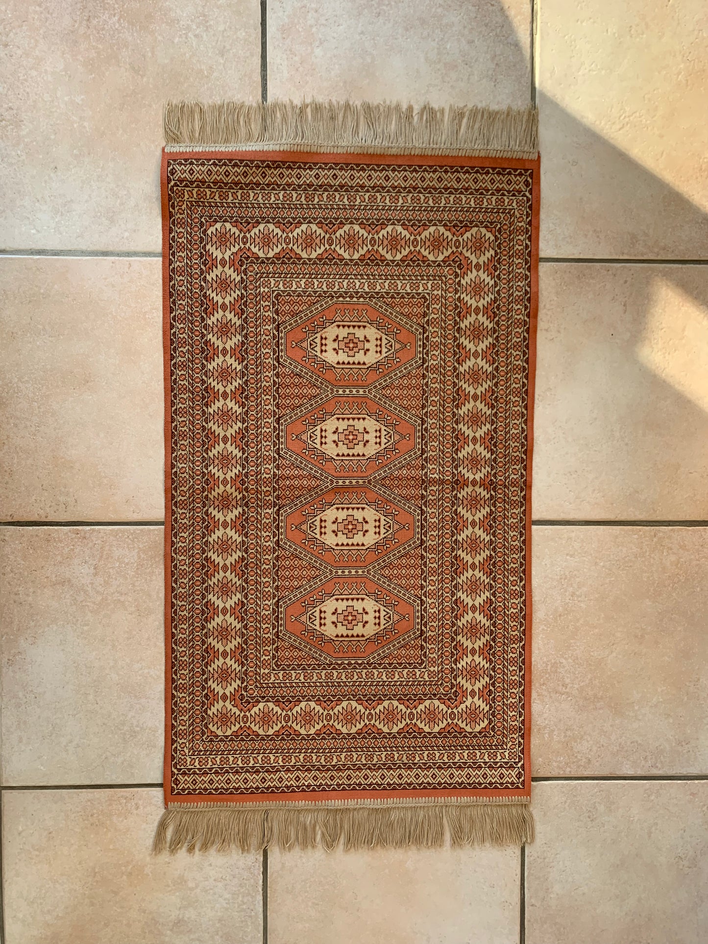 Tapis rectangle vintage Made in Belgium
