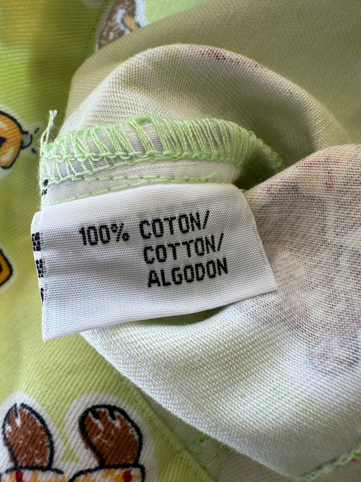 Veste en jean bébé neuve Mini Phénomène motif nounours T.6 mois