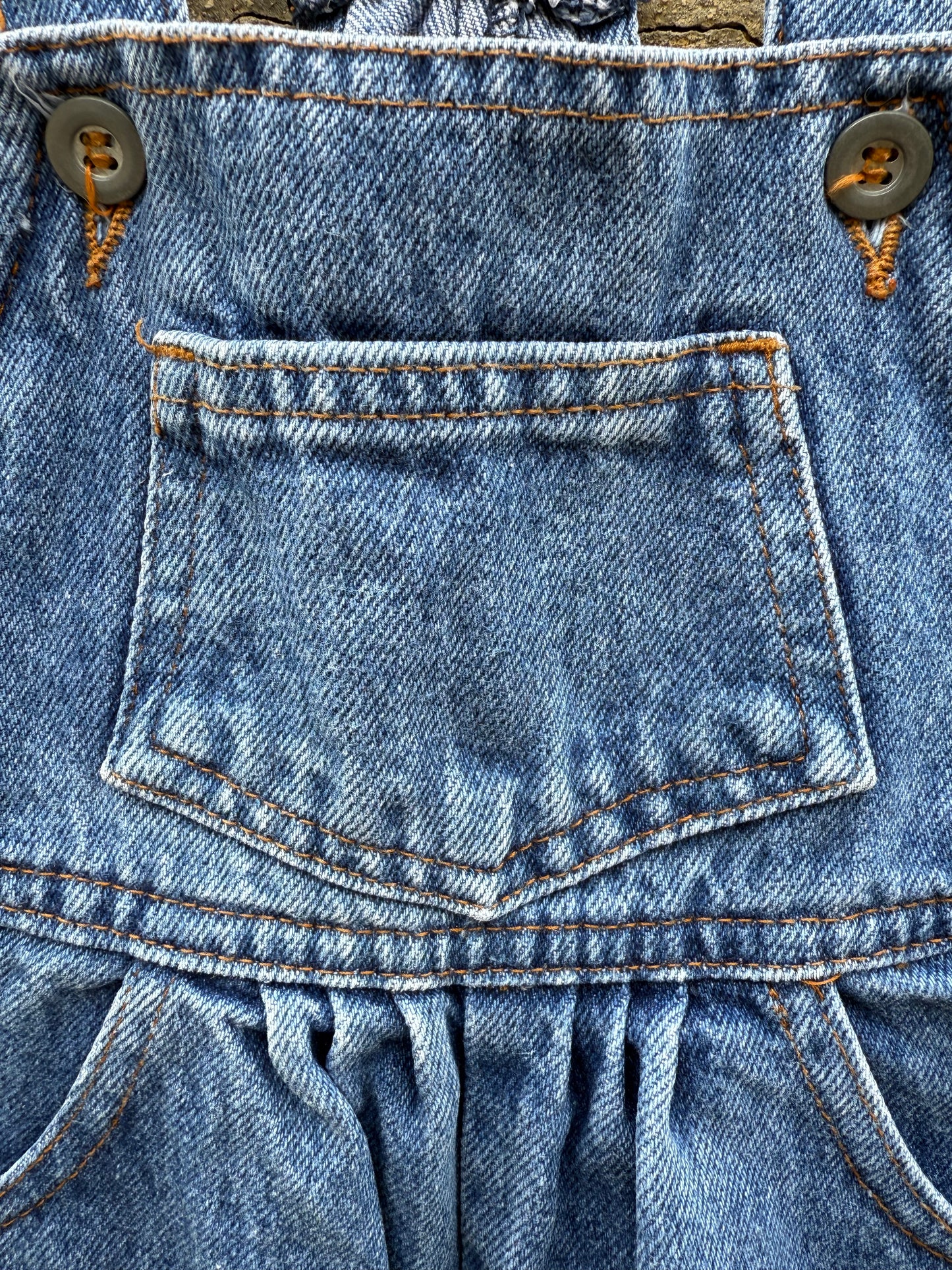 Salopette bébé en jean vintage Z T.18 mois
