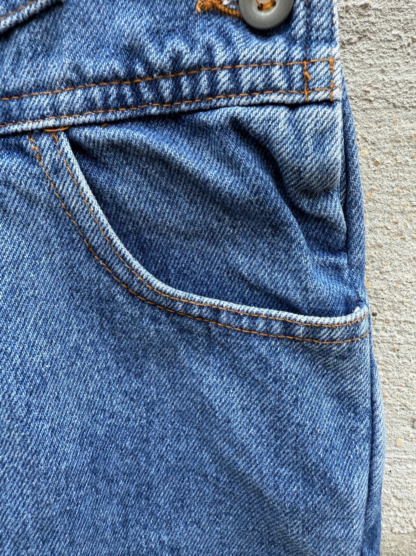 Salopette bébé en jean vintage Z T.18 mois