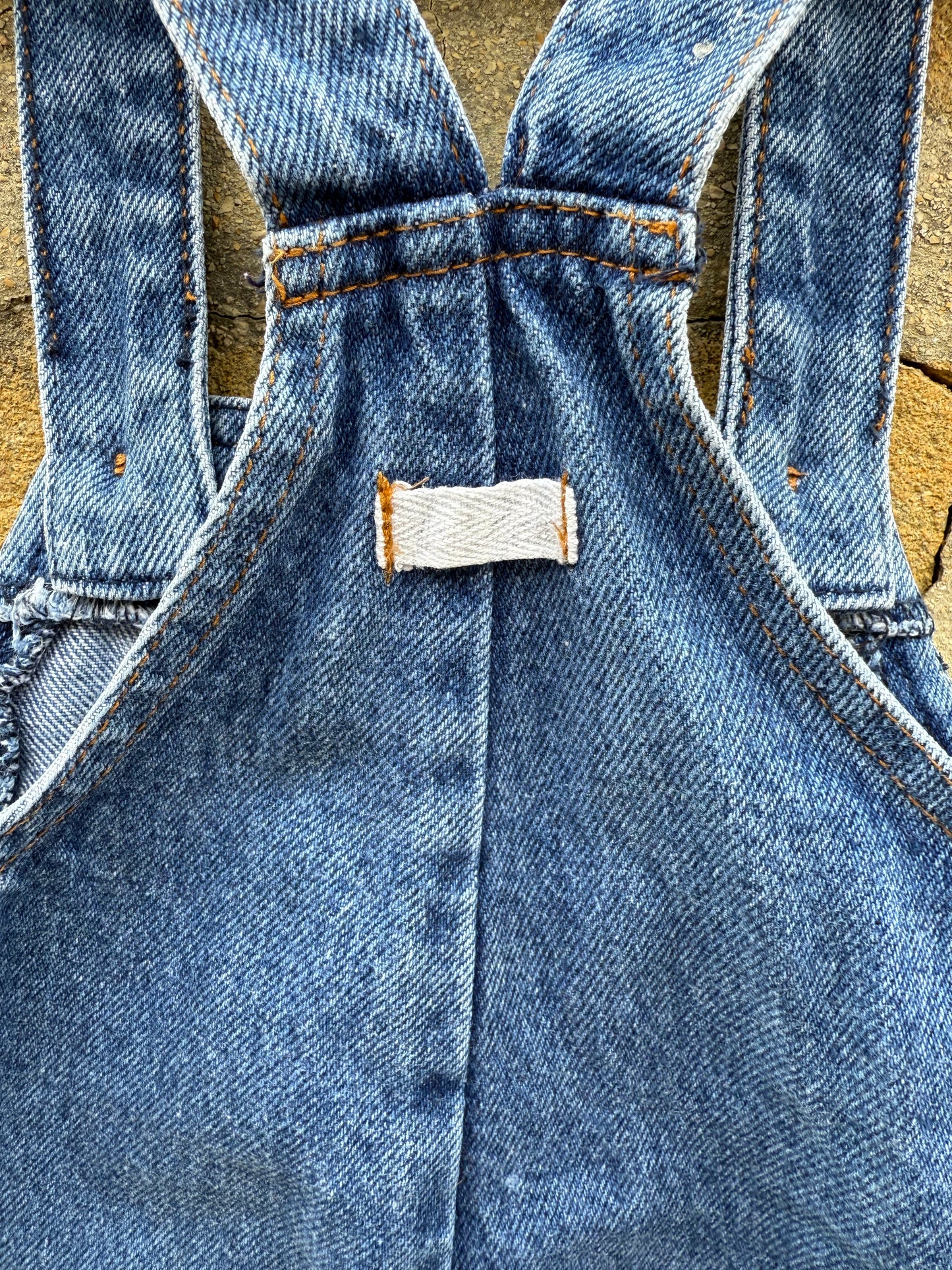 Salopette bébé en jean vintage Z T.18 mois