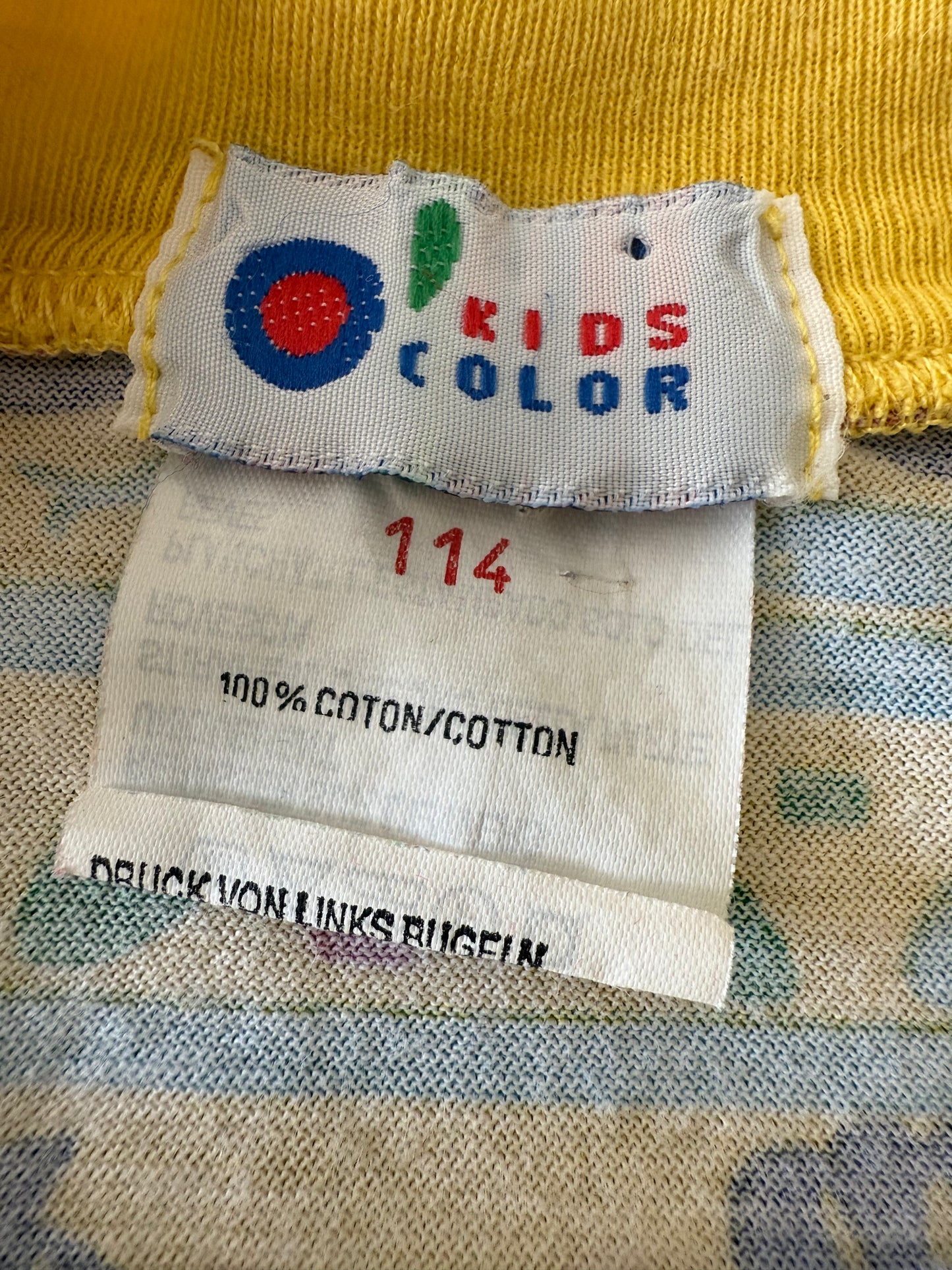 T-shirt vintage motifs marins Kids Color T.114 cm
