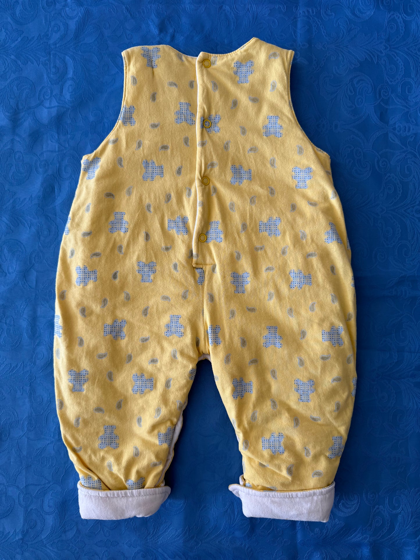 Gigoteuse vintage Mini Jungle sans manche avec jambes T.6 mois