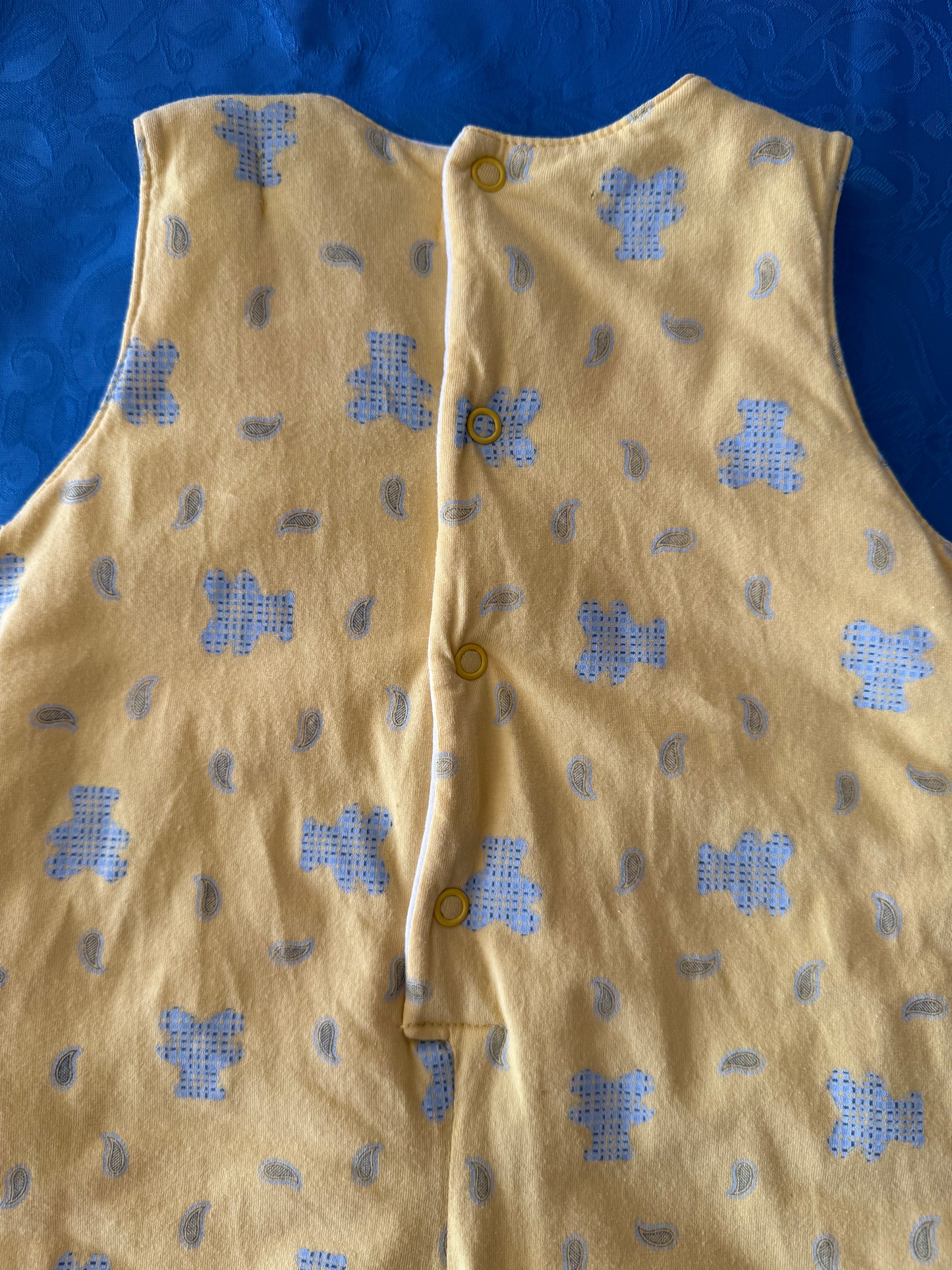 Gigoteuse vintage Mini Jungle sans manche avec jambes T.6 mois