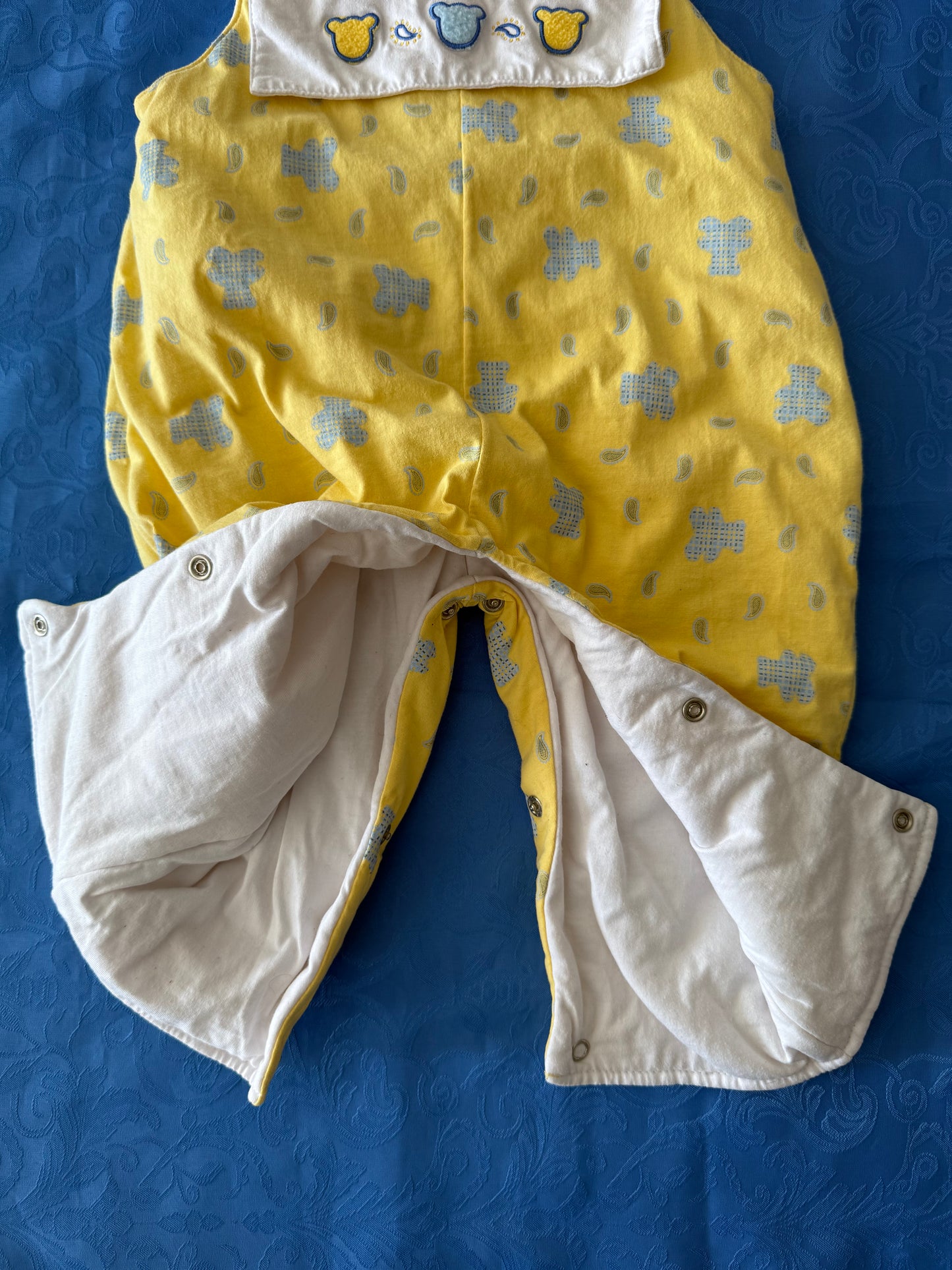 Gigoteuse vintage Mini Jungle sans manche avec jambes T.6 mois