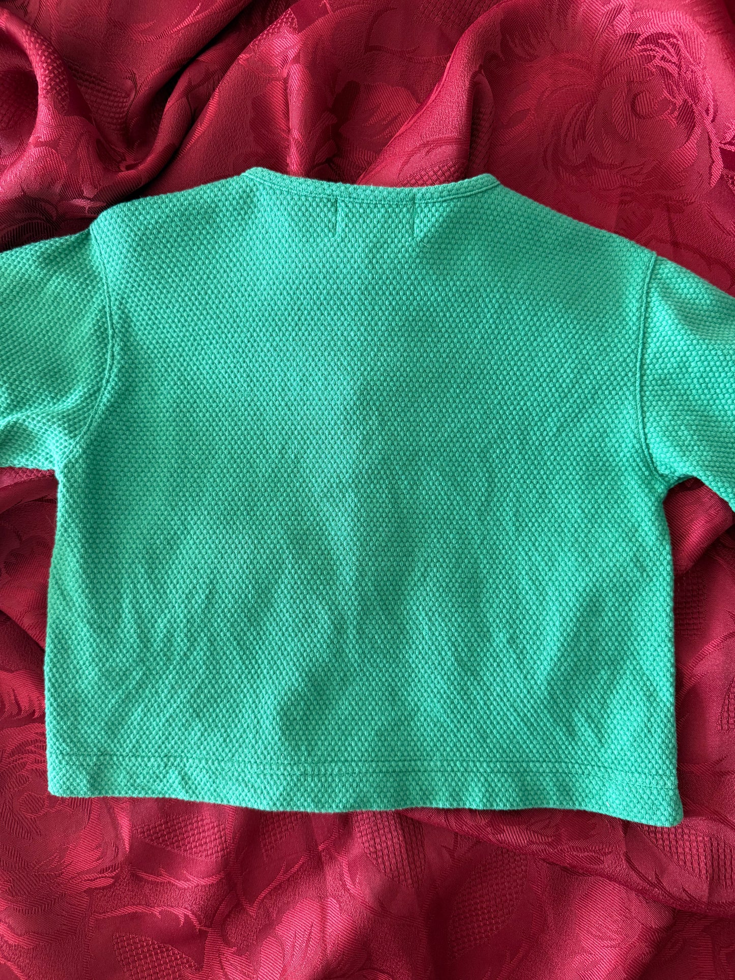 Gilet à manches longues bébé avec petits noeuds Kids Minis T.74 cm