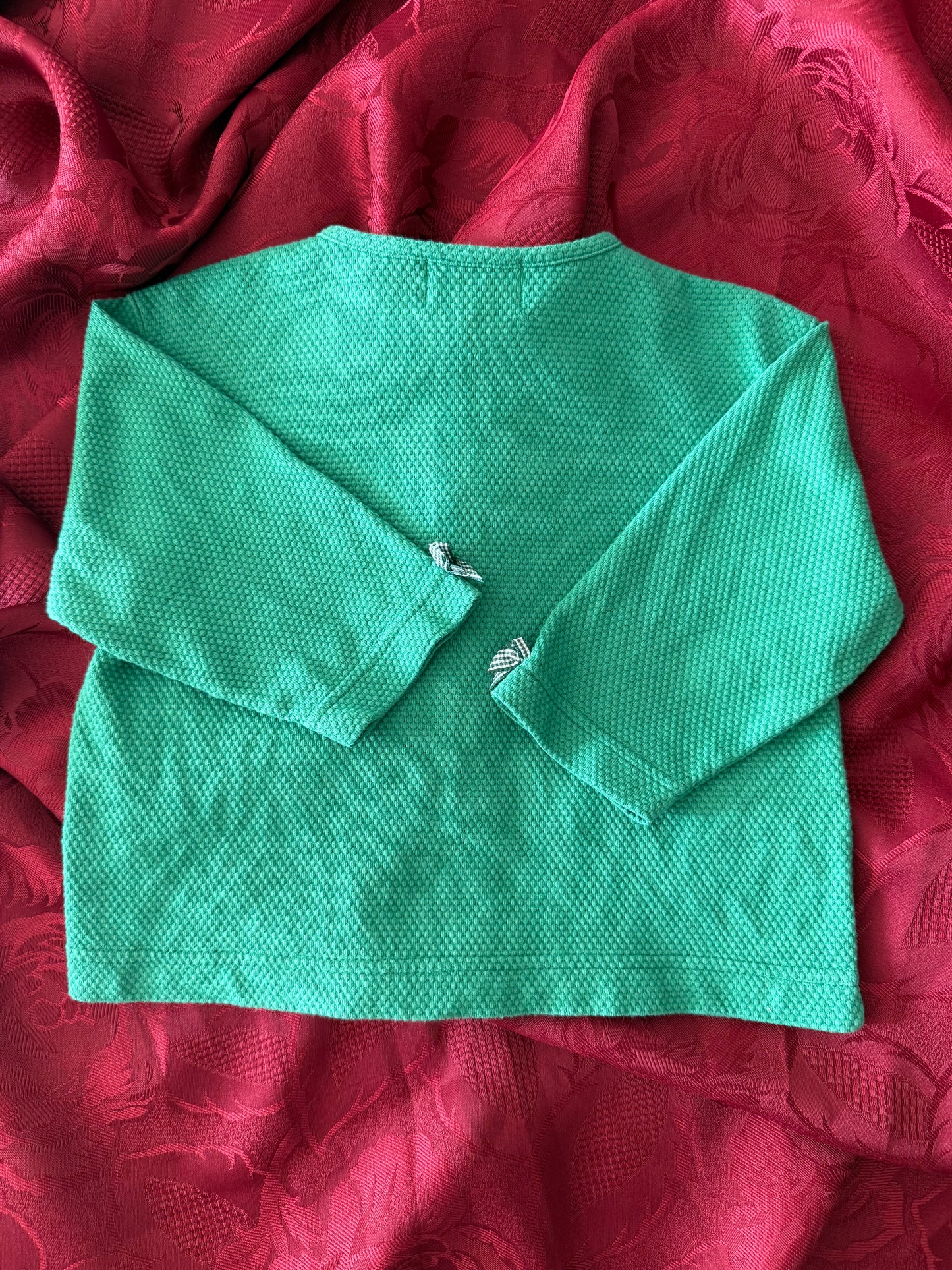 Gilet à manches longues bébé avec petits noeuds Kids Minis T.74 cm