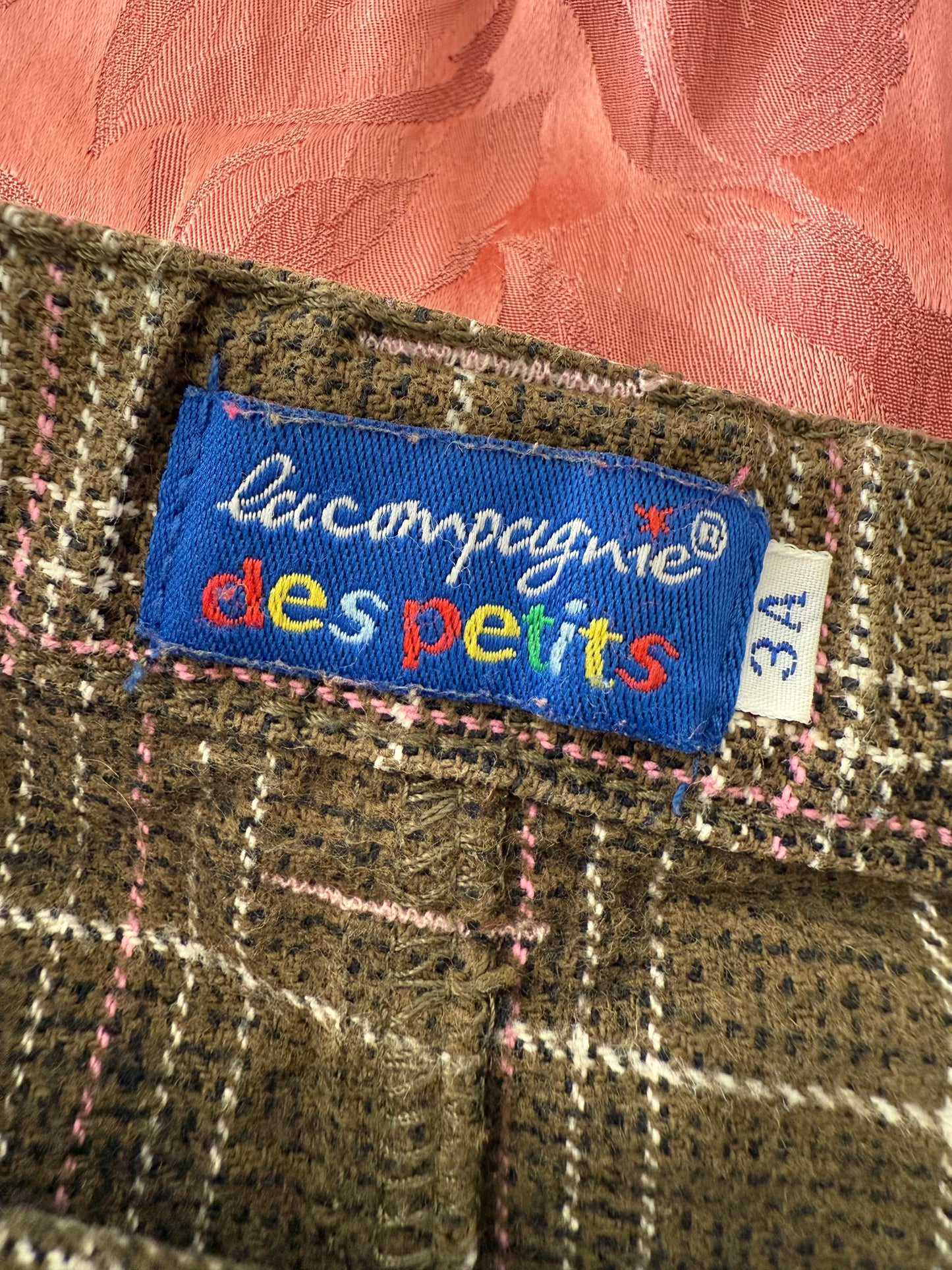 Jupe à carreaux La Compagnie des Petits T.3 ans
