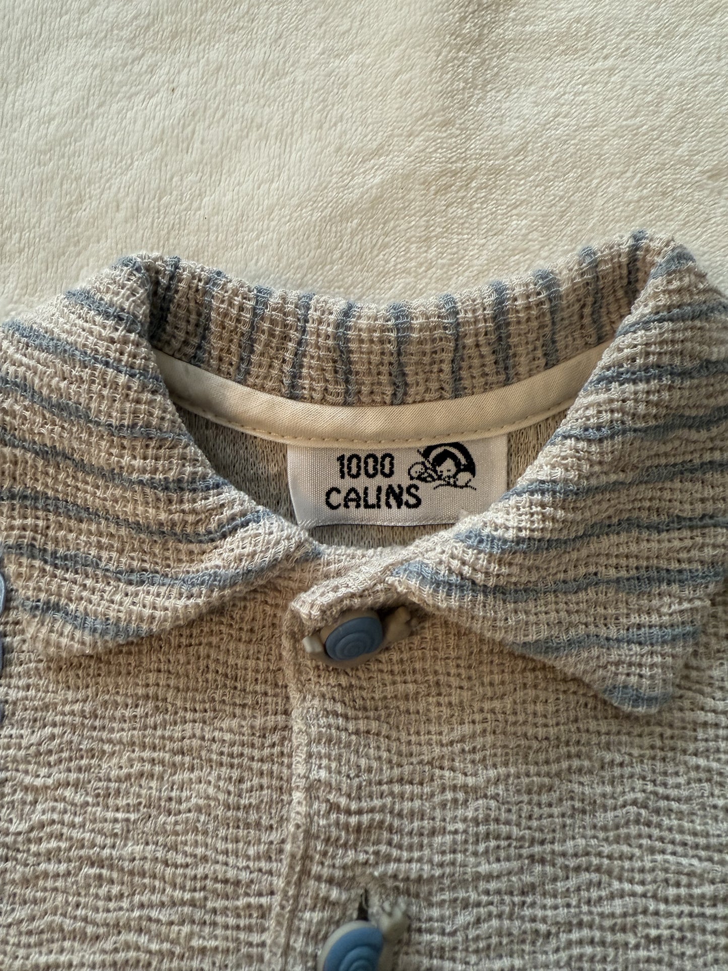 Combinaison bébé légère 1000 câlins T.1-3 mois