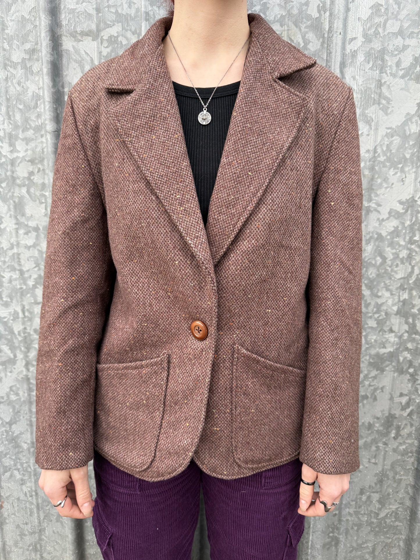 Veste blazer marron T.42
