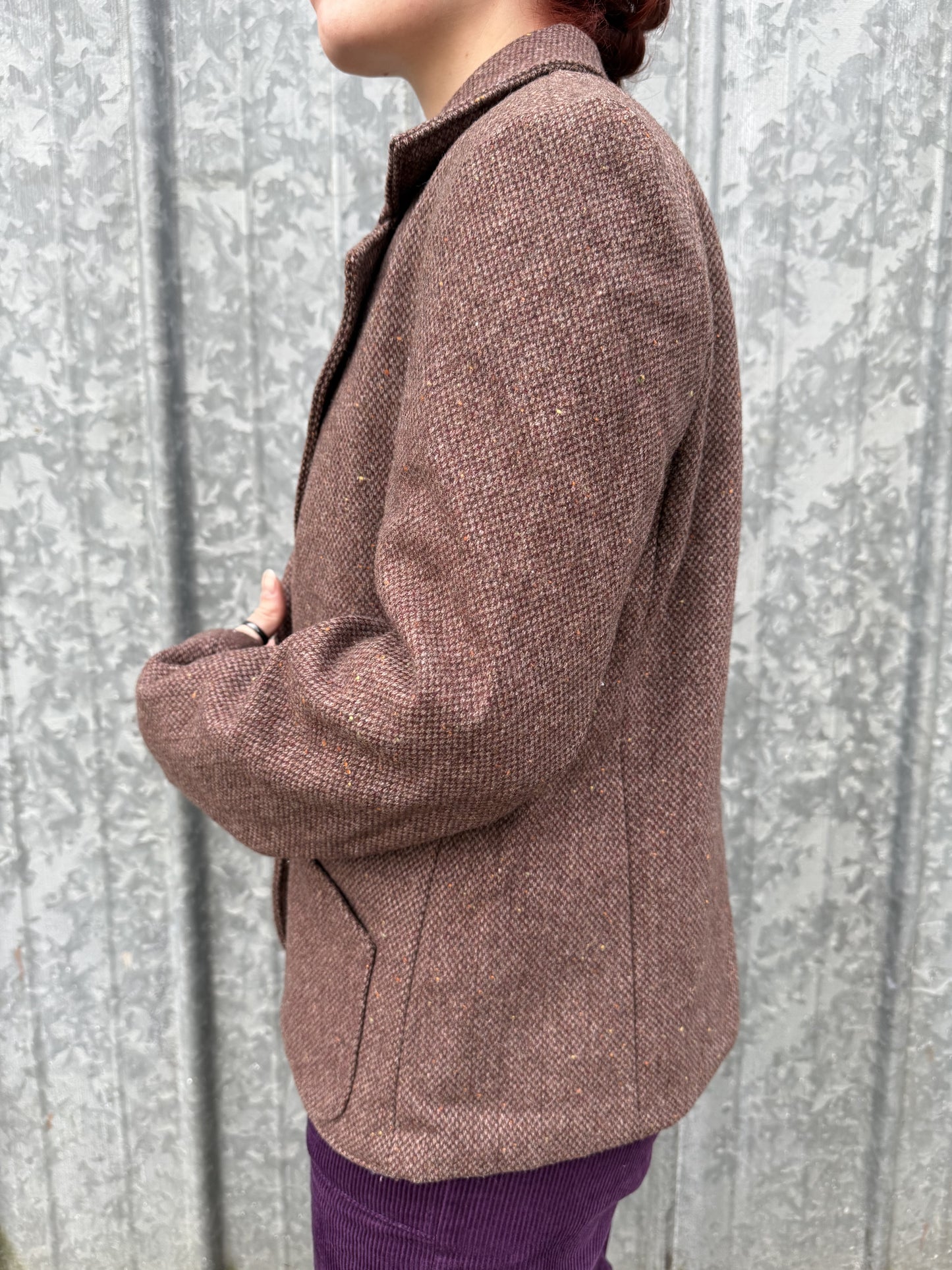Veste blazer marron T.42