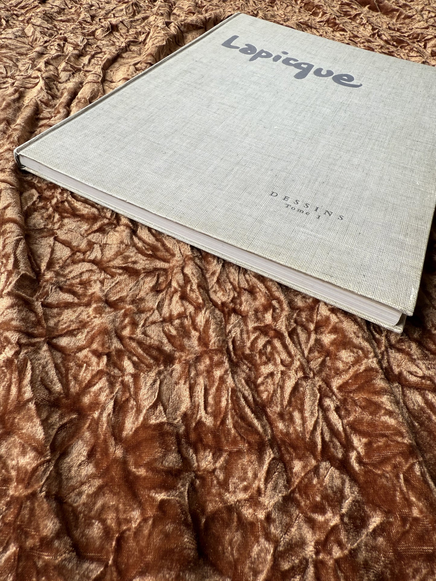 Lapicque – Dessins Tome I – La figure - dédicacé