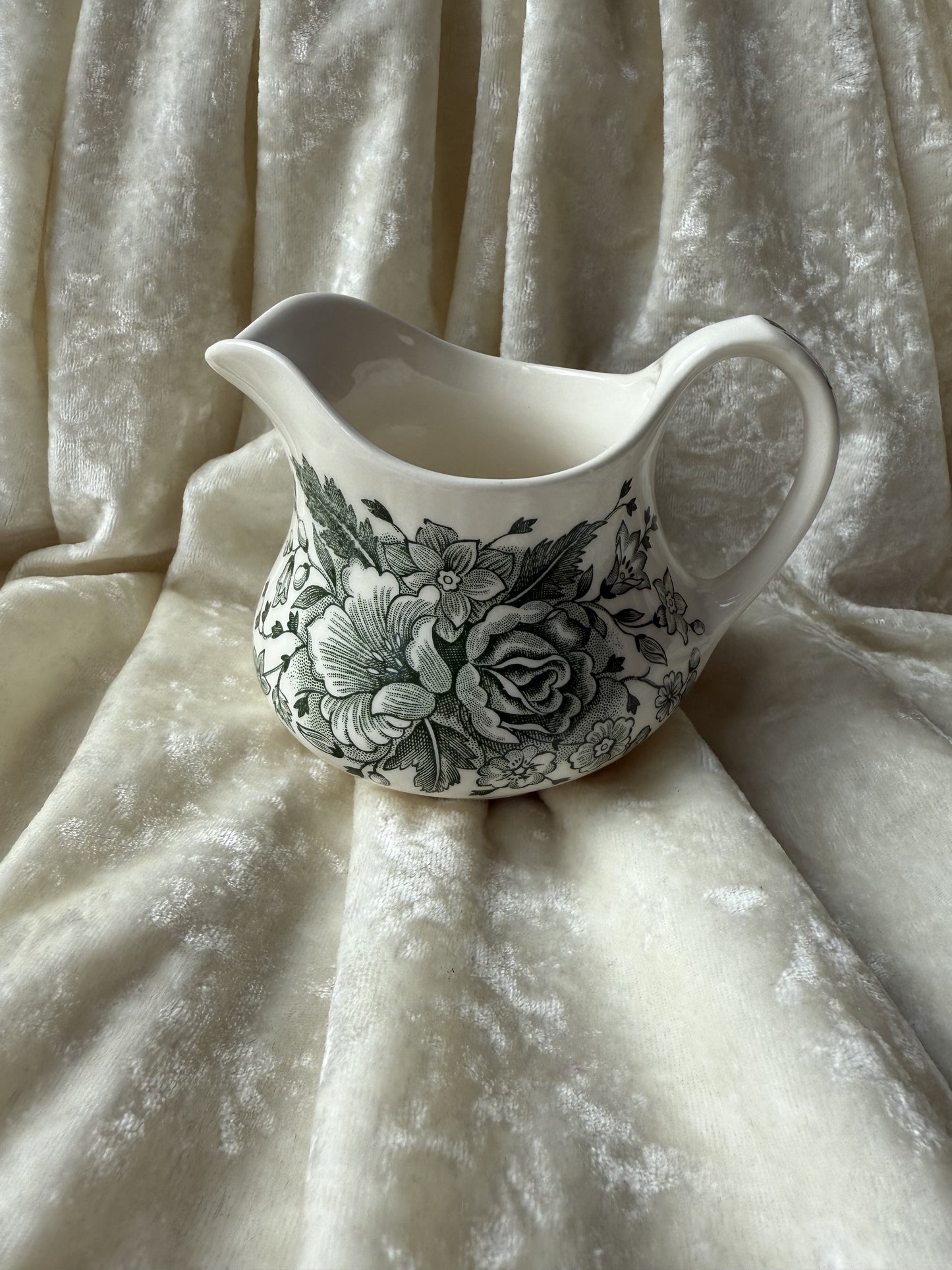 Pot à lait toile de jouy england