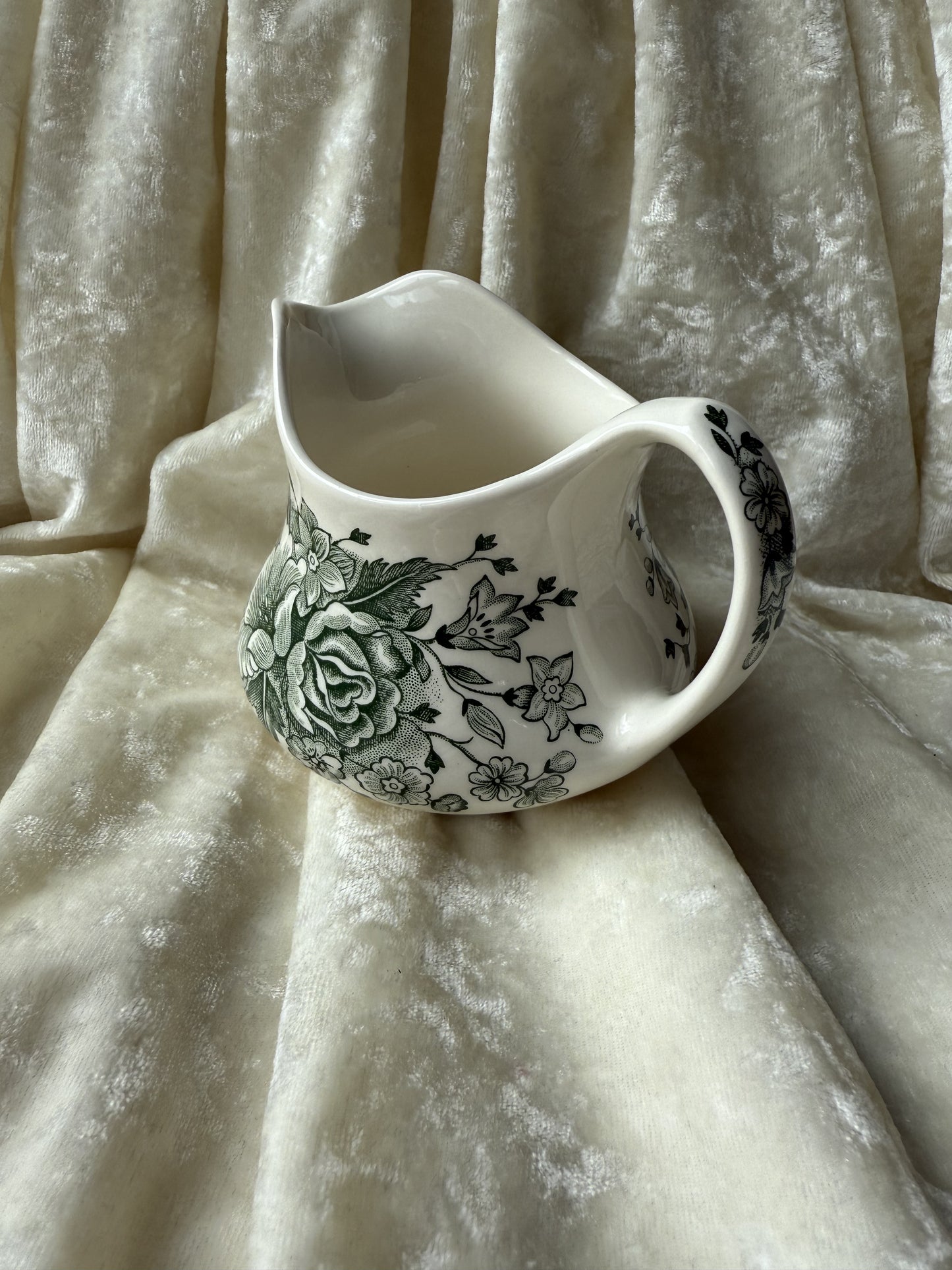 Pot à lait toile de jouy england