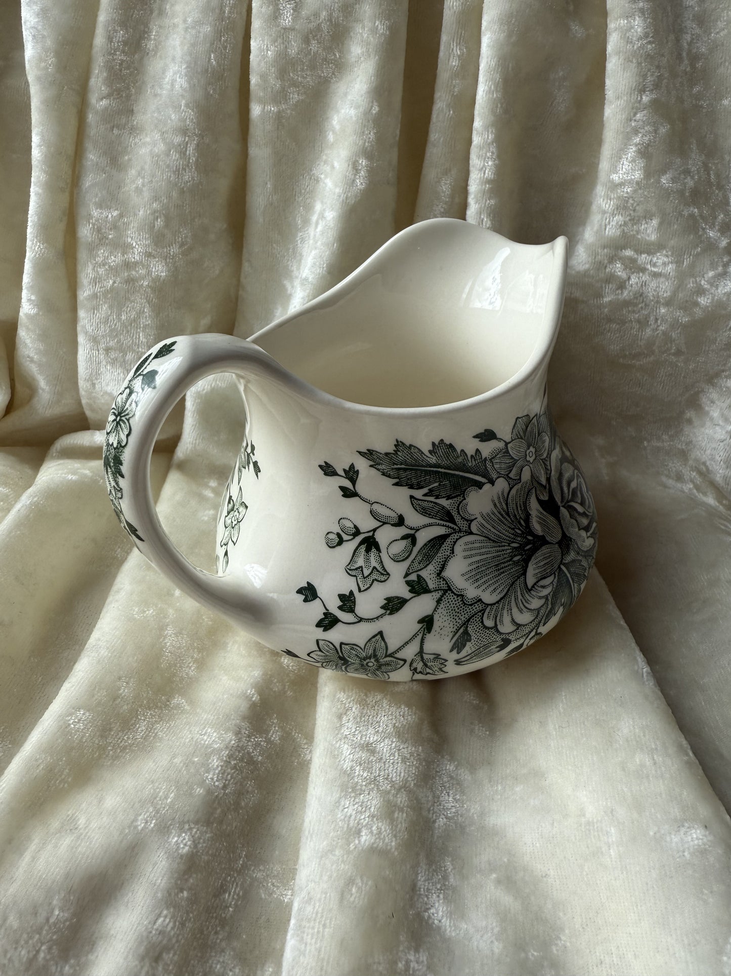 Pot à lait toile de jouy england