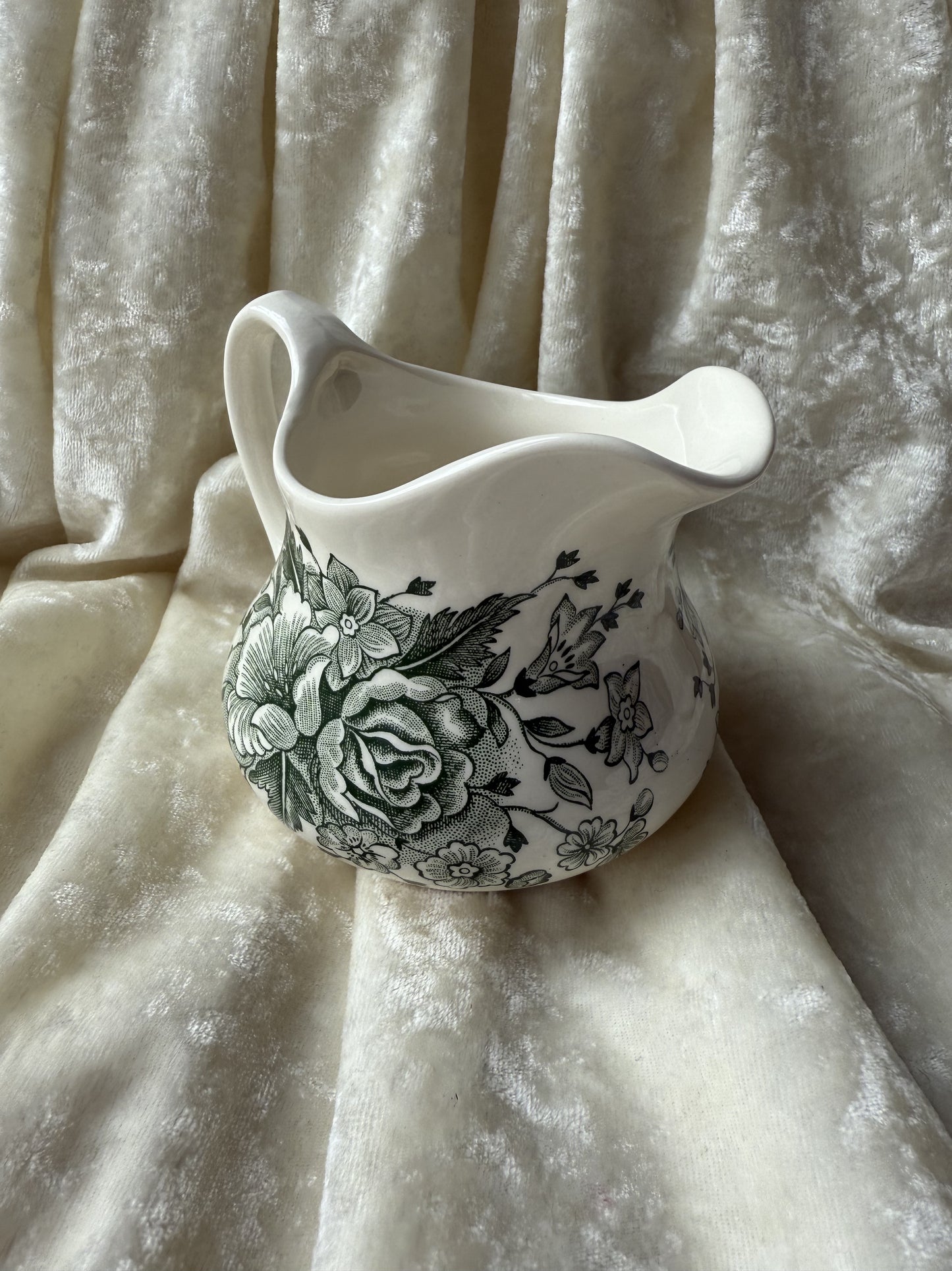 Pot à lait toile de jouy england