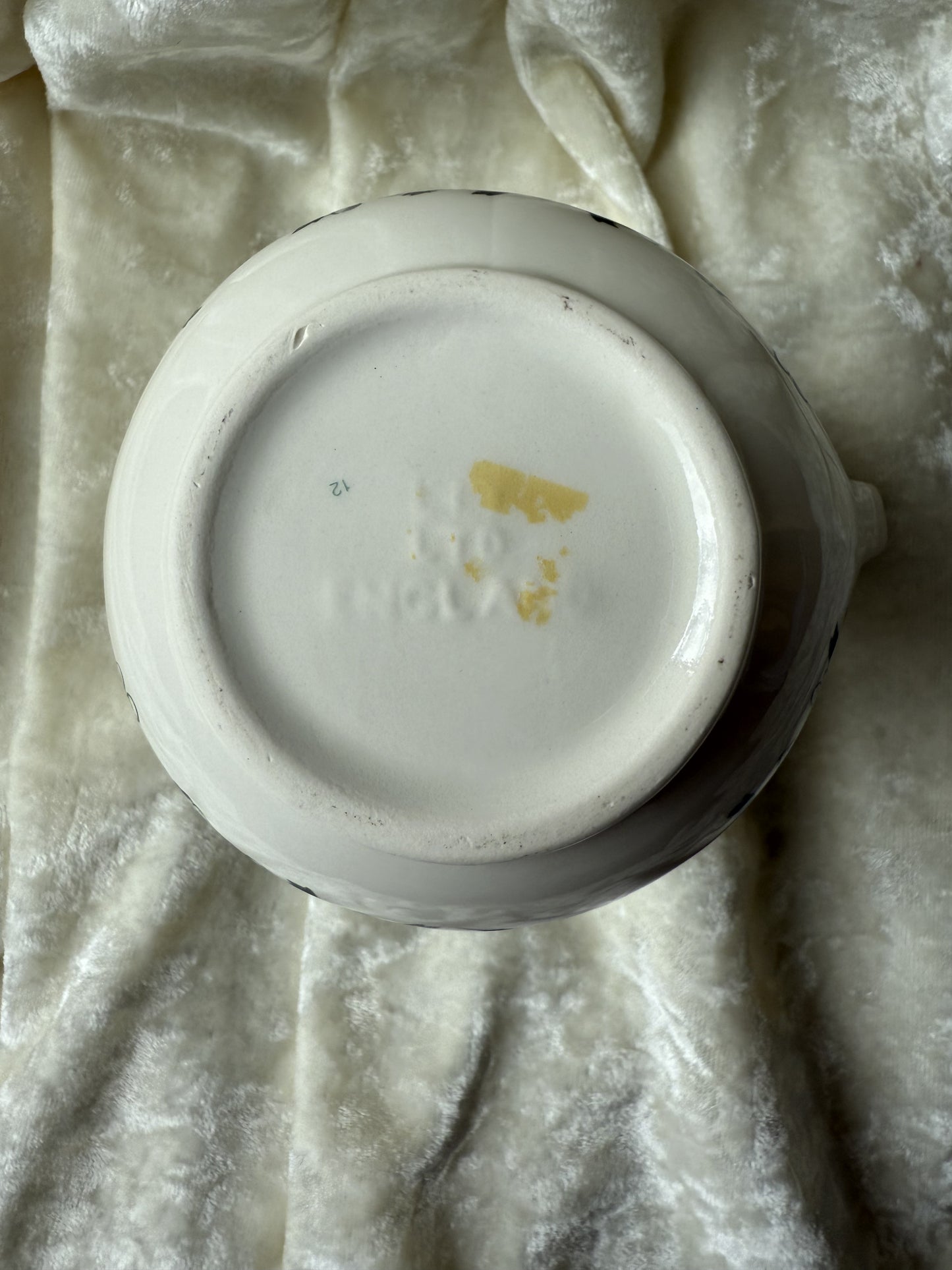 Pot à lait toile de jouy england