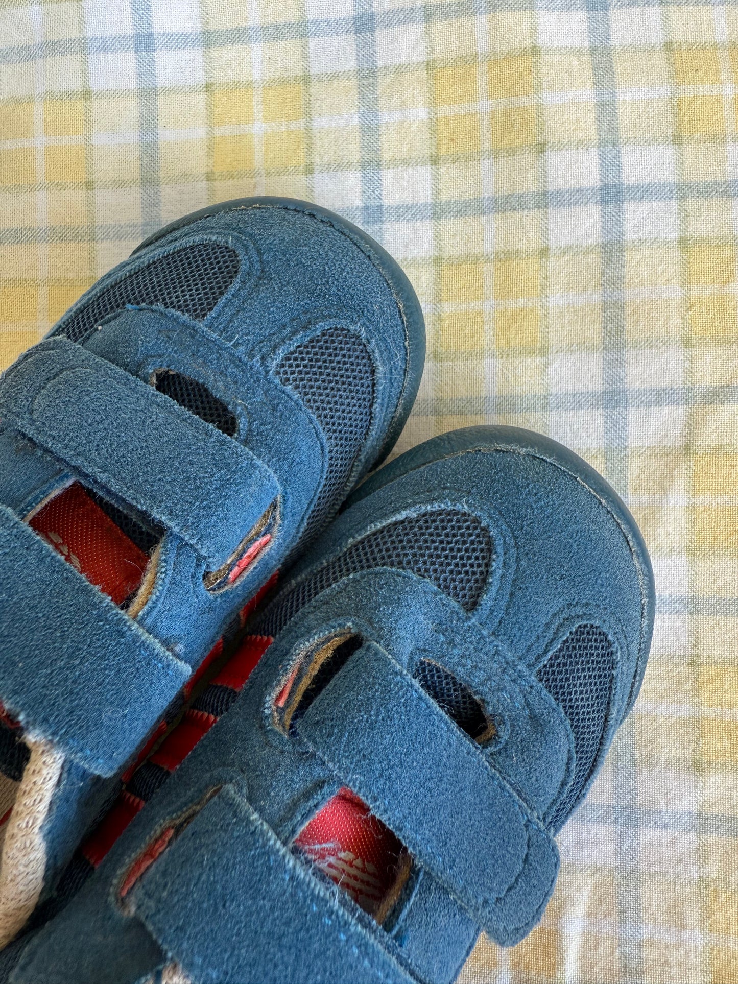 Sneakers Adidas Dragon bleu et rouge T.23