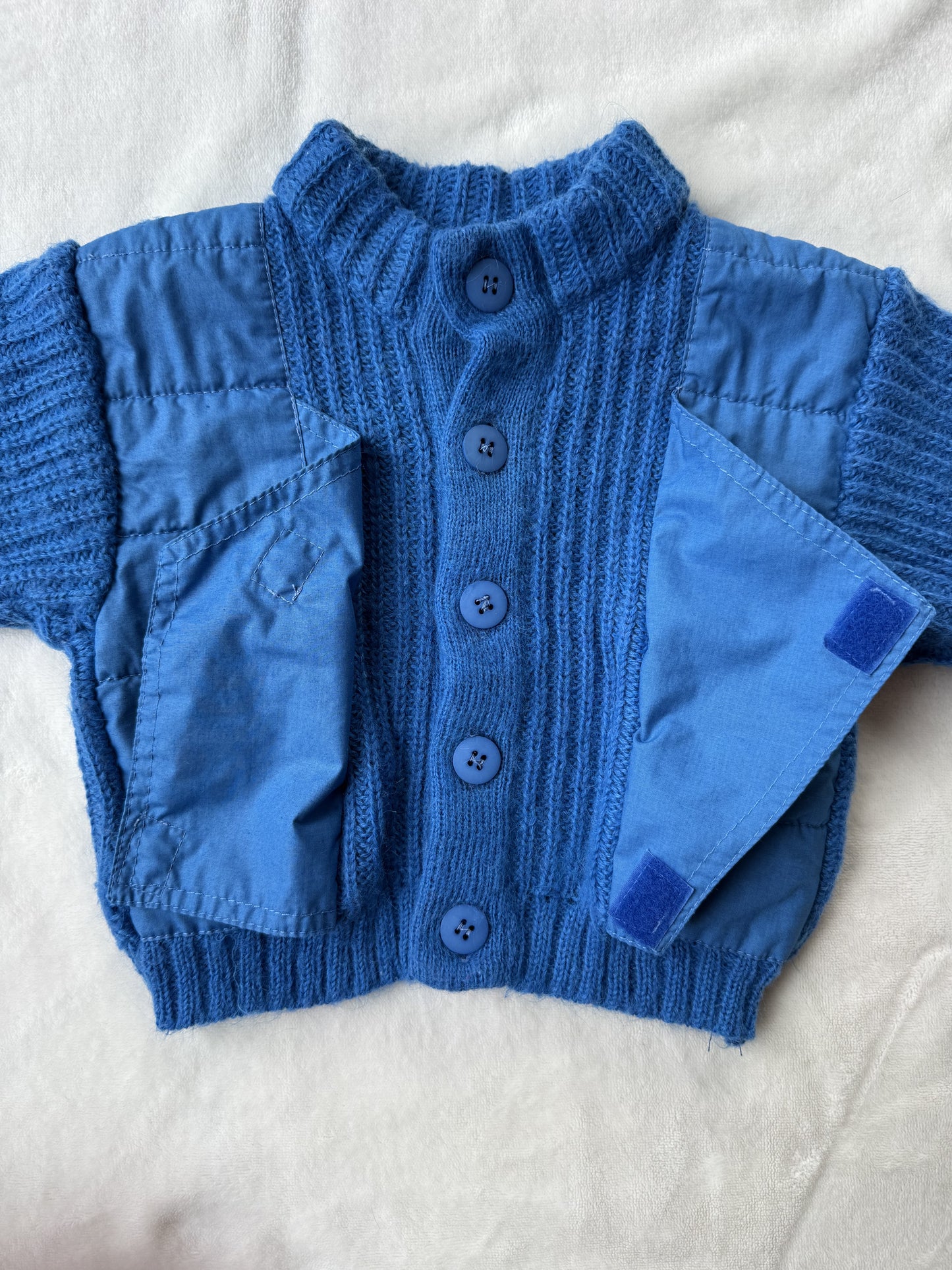 Pull bleu bébé Marèse T.6 mois