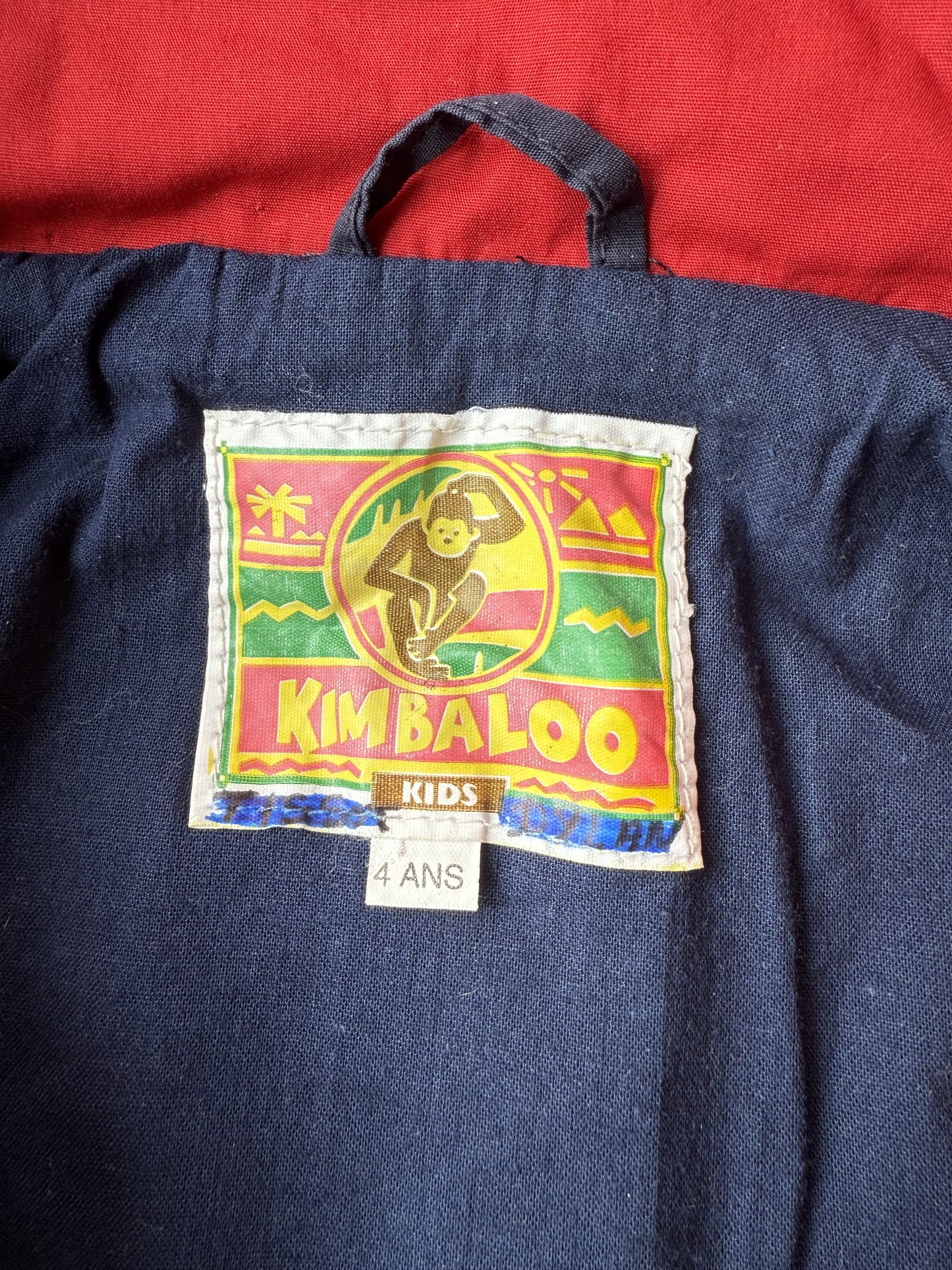 Veste Kimbaloo kids Sportswear T.4 ans
