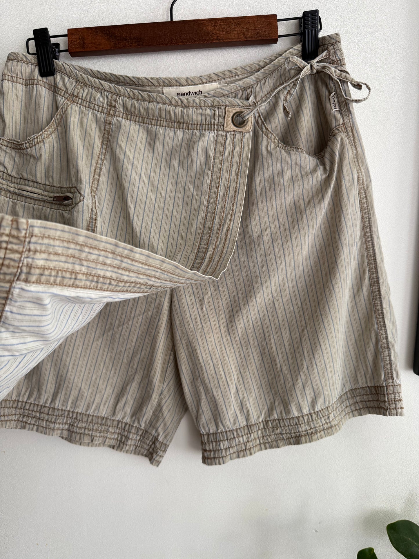 Jupe short rayée Sandwich T.38