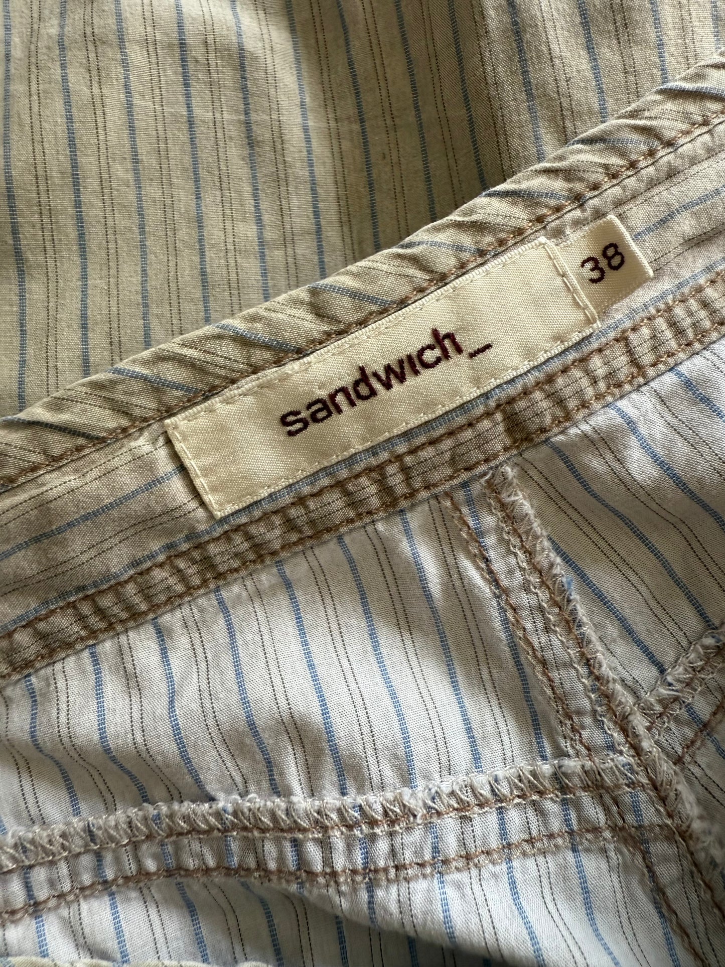 Jupe short rayée Sandwich T.38