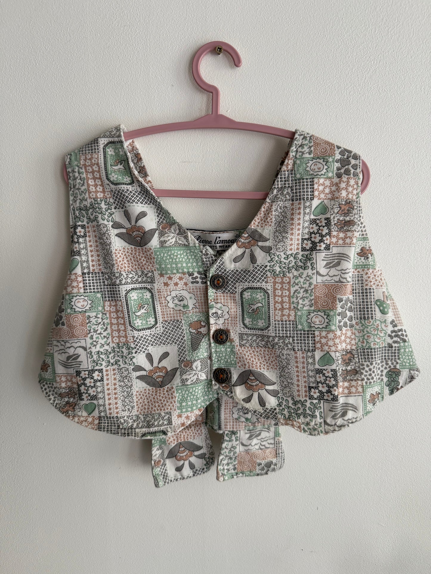 Gilet en coton Pierre L'amour T.4-6 ans