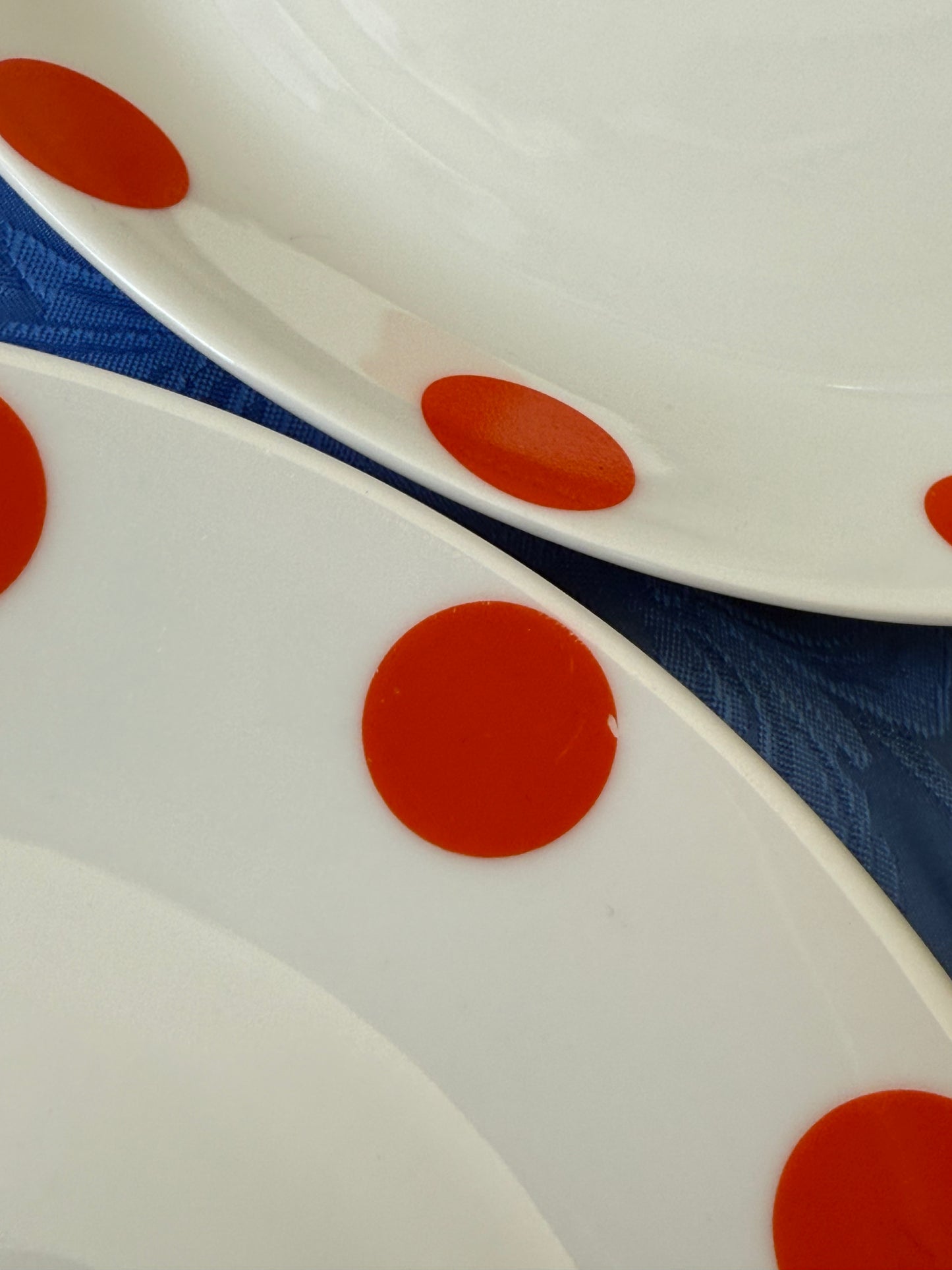 Huit assiettes à dessert Schirnding Bavaria en porcelaine