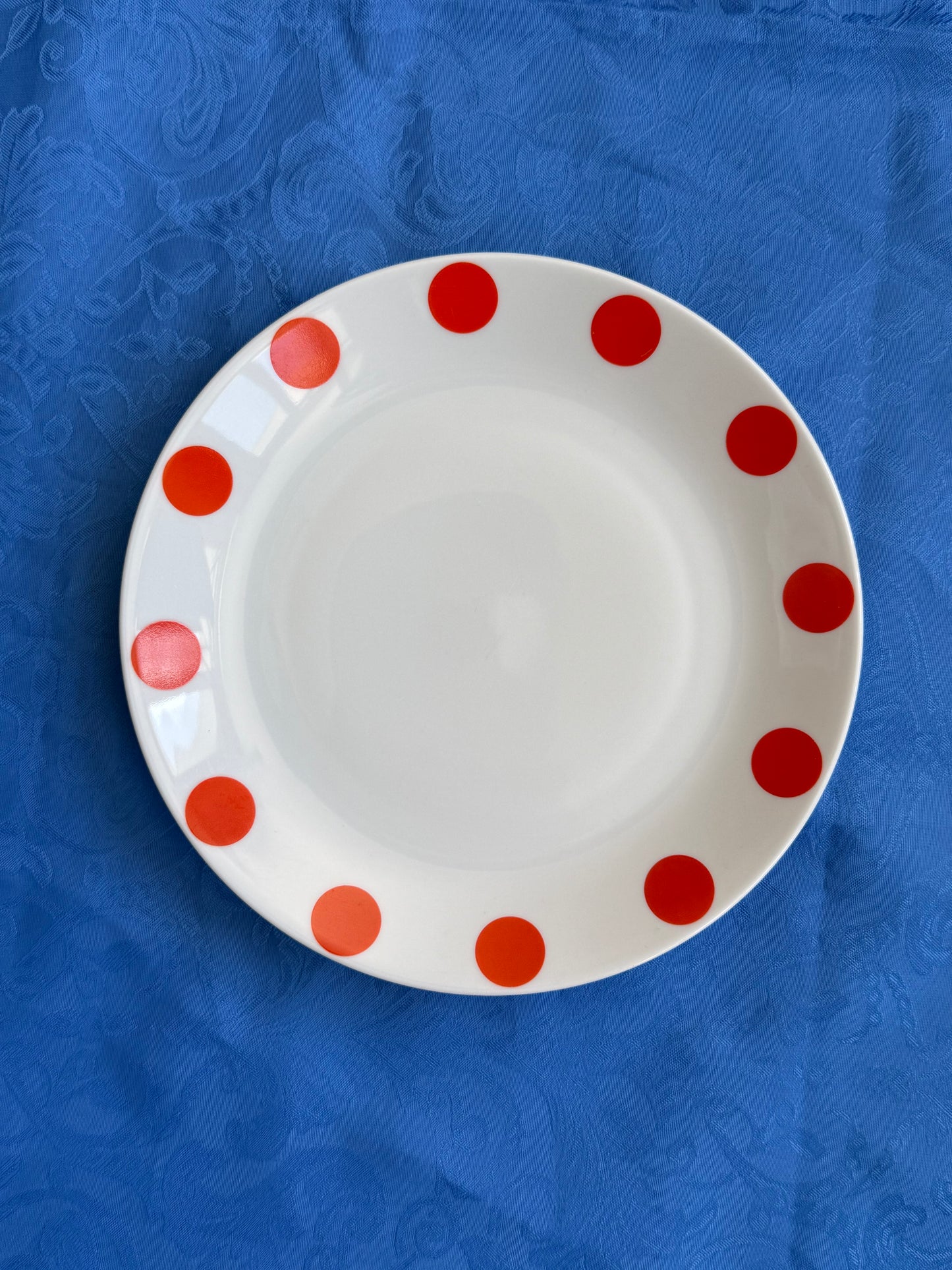 Huit assiettes à dessert Schirnding Bavaria en porcelaine