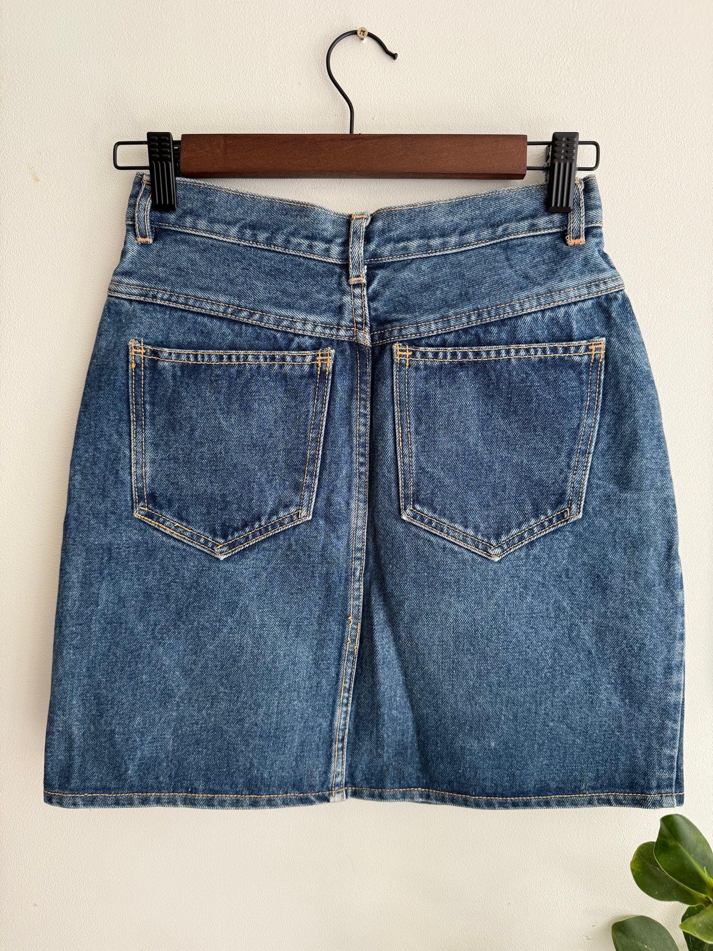 Jupe en jean vintage Bebelle T.34-36