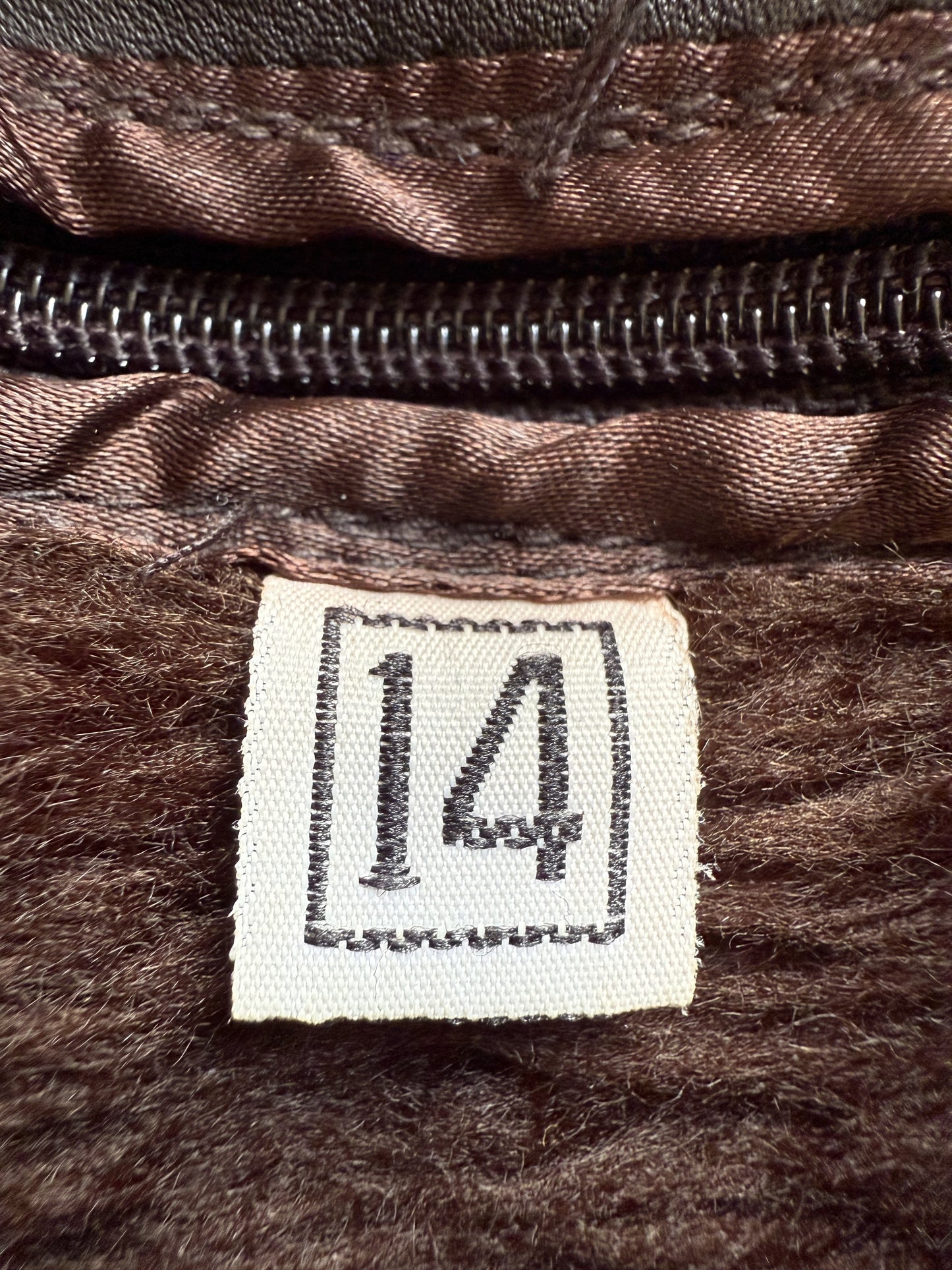 Blouson aviateur en cuir Arturo T.14 ans