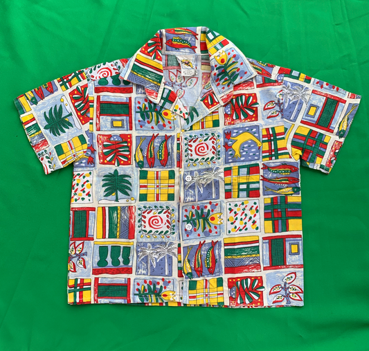 Chemise à motifs enfant T.2-3 ans